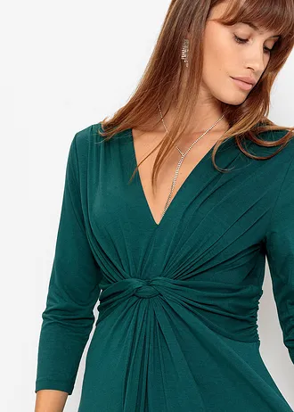 Žerzejové šaty • petrolejově zelená • bonprix obchod