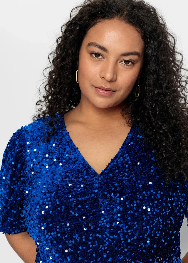 Robe à sequins • bleu • product-page.page-title-suffix