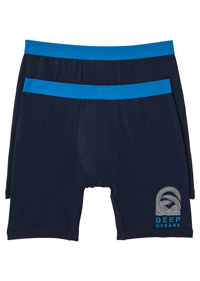 Chiloţi boxer lungi și mulați (2buc.)