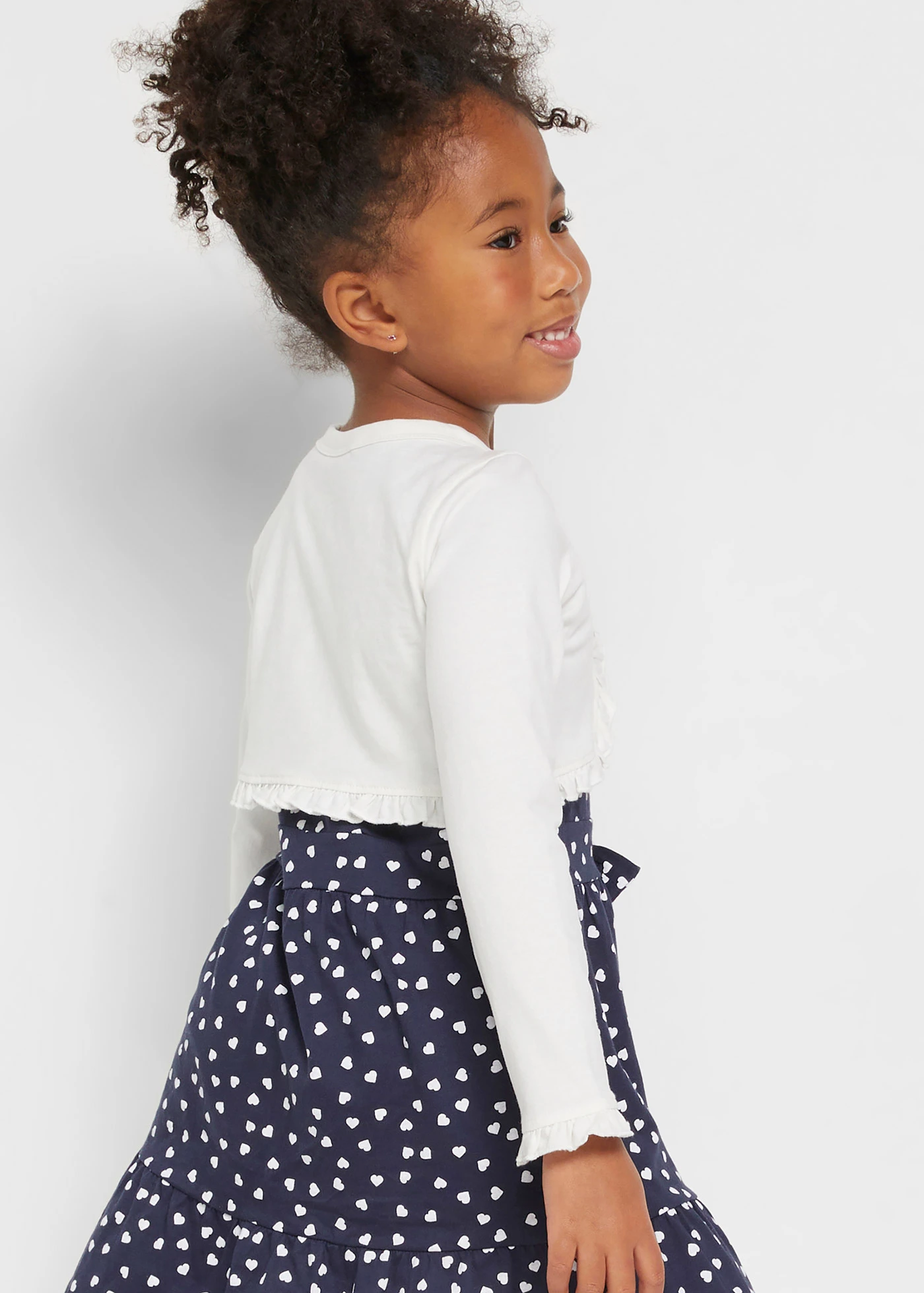 Úpletové bolero pro dívky • světle krémová • bonprix obchod