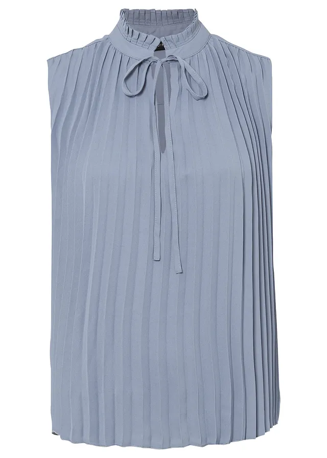 Blúzkový top, plisovaný