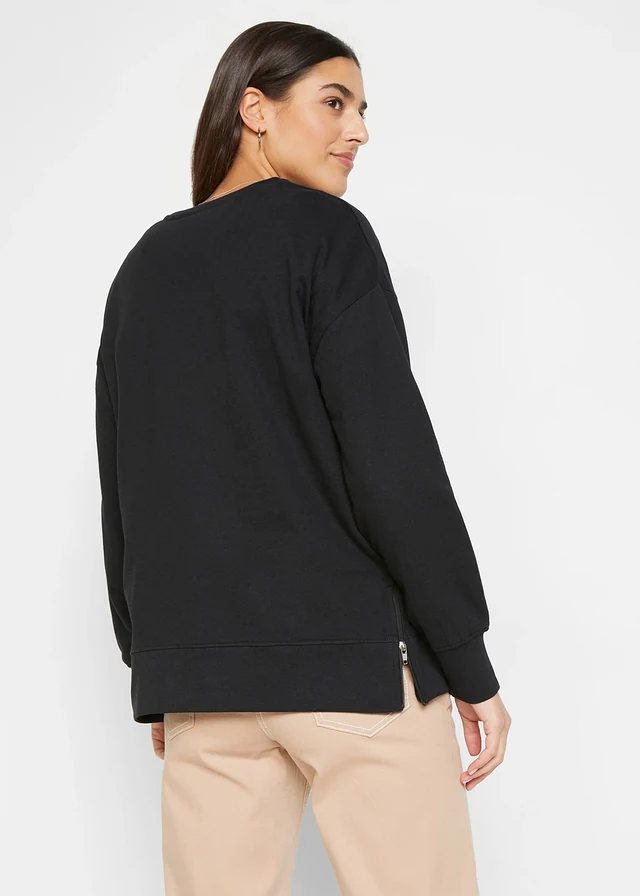 Sweat en coton mélangé • noir • product-page.page-title-suffix