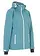 Softshell jas, waterafstotend, Kleur: zeeturkoois mêlee