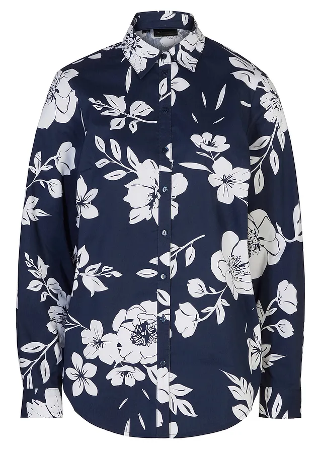 Bluză cu print floral