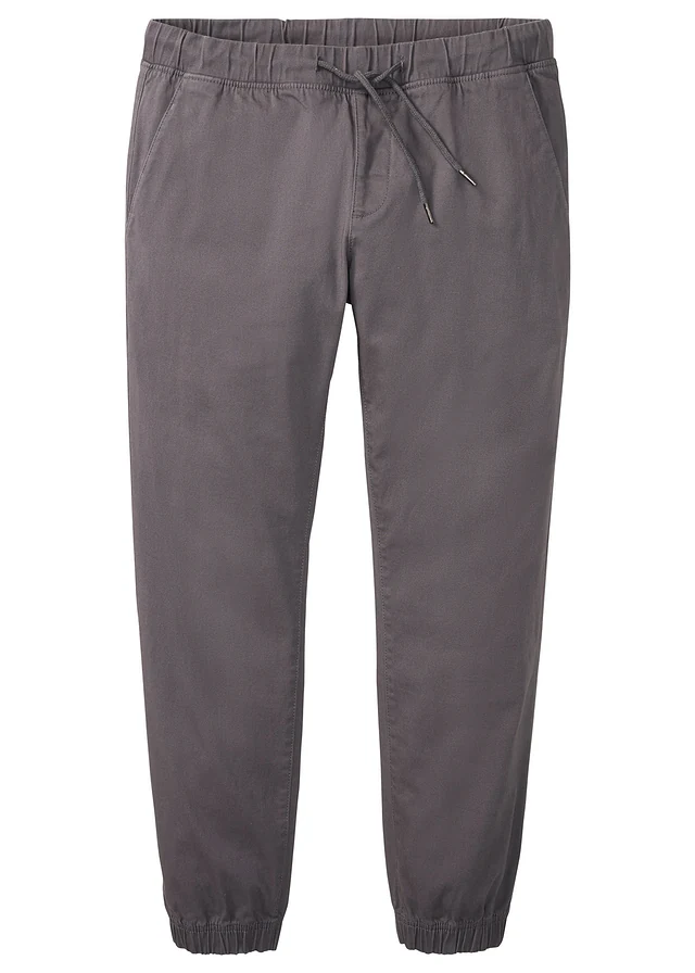 Relaxed fit chino stretch instapbroek, straight
