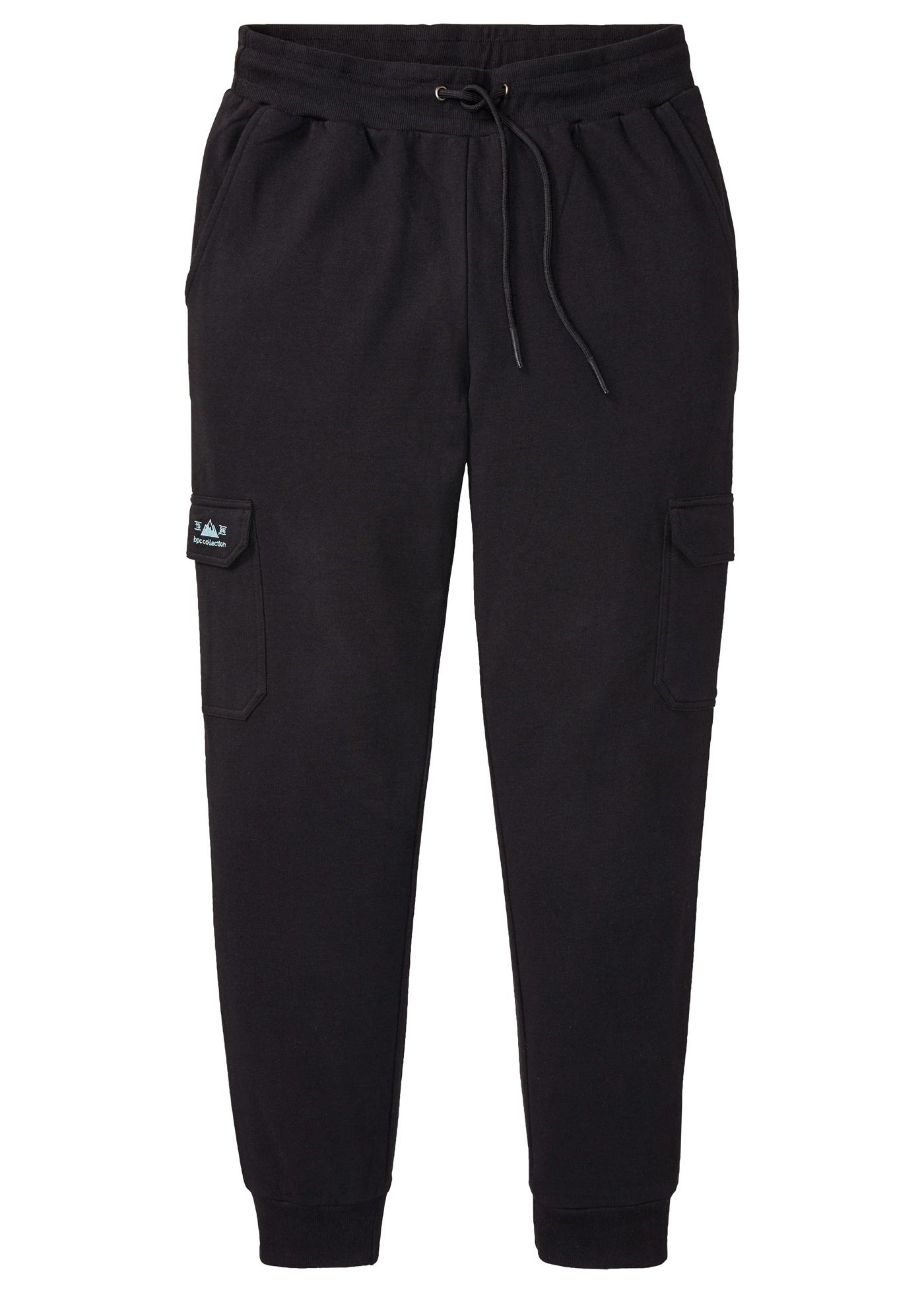 Joggingové kalhoty s cargo kapsami • černá • bonprix obchod