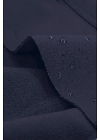 Kurtka softshell ze stretchem, odpychająca wodę • ciemnoniebieski • sklep bonprix