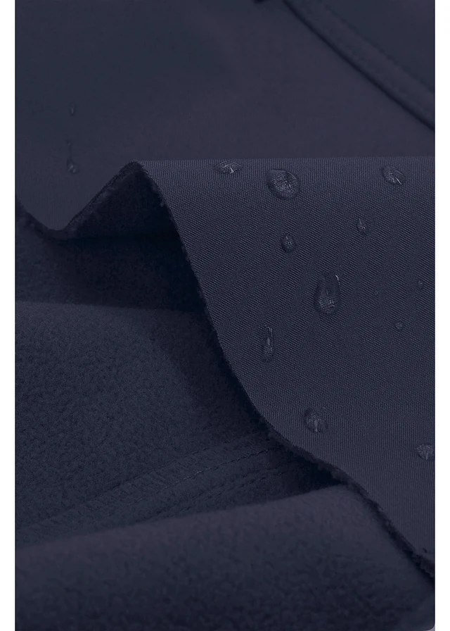 Stretch softshell jas, waterafstotend • donkerblauw • product-page.page-title-suffix