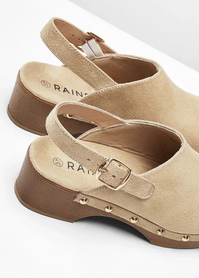 Mules sabot • sable clair • product-page.page-title-suffix
