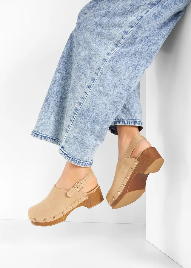 Mules sabot • sable clair • product-page.page-title-suffix