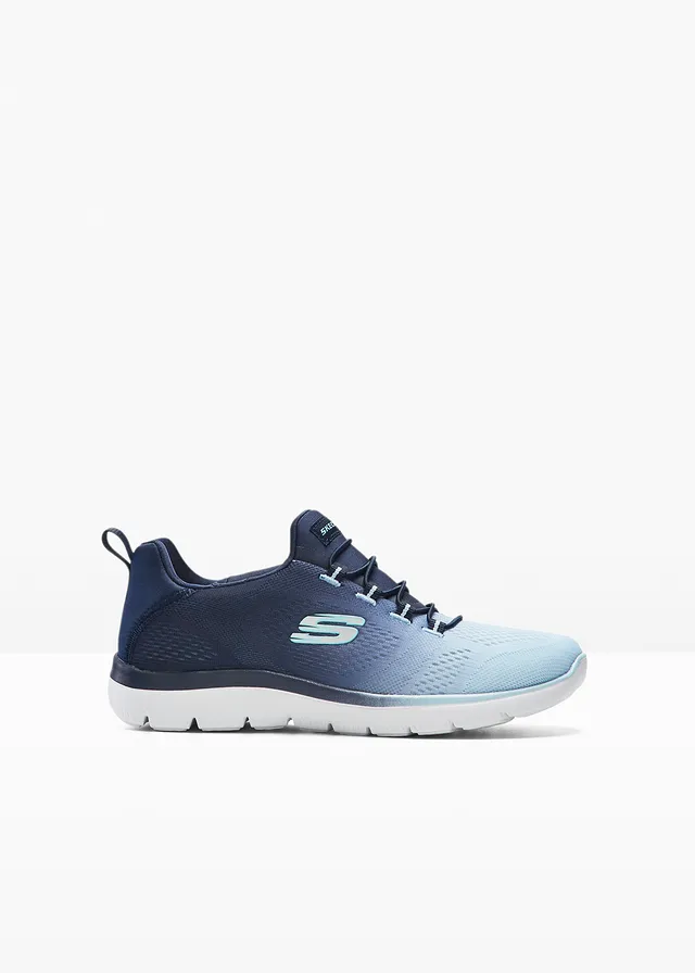 Sneakers Skechers à mémoire de forme, Couleur: bleu