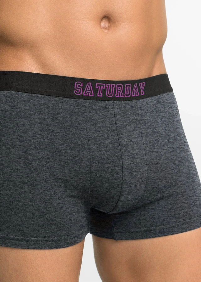 Strakke boxer met katoen (set van 7) • antraciet gemêleerd • product-page.page-title-suffix