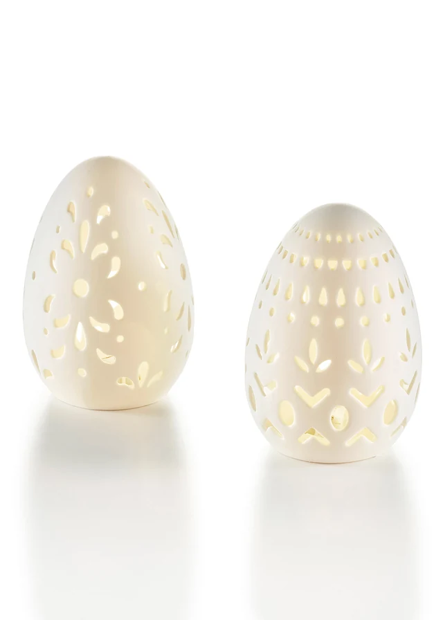 LED ornament paasei (set van 2)