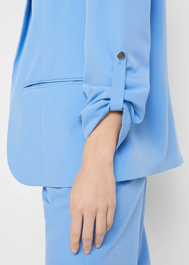 Oversized blazer • middenblauw • product-page.page-title-suffix