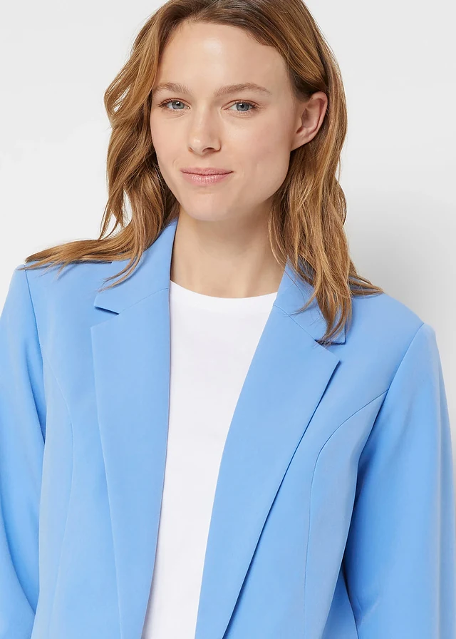 Sacou cu model oversize • albastru mediu • magazin bonprix