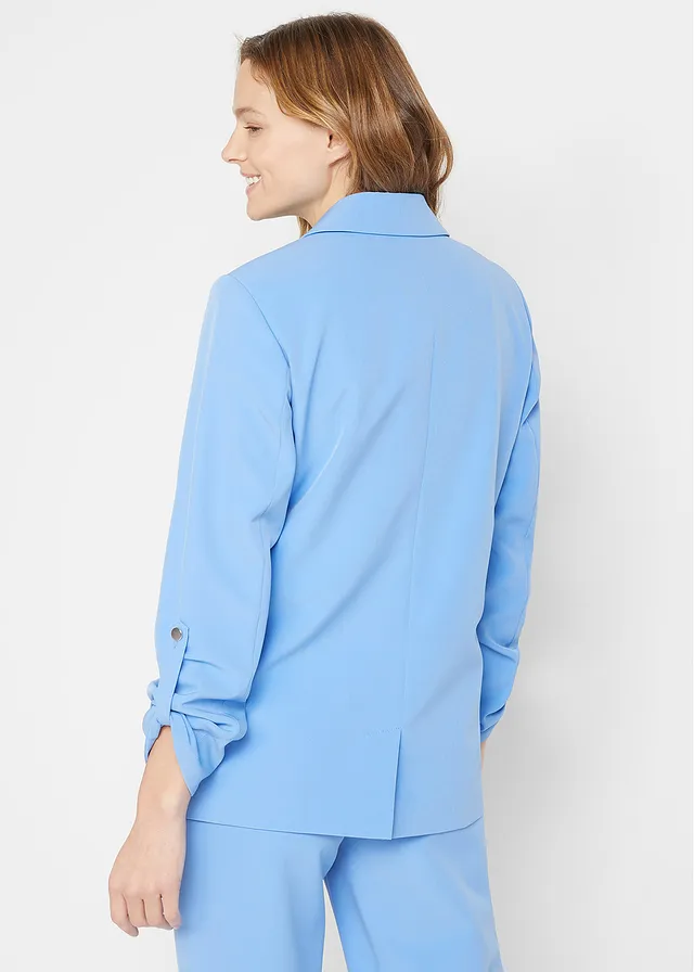 Oversized blazer • middenblauw • product-page.page-title-suffix