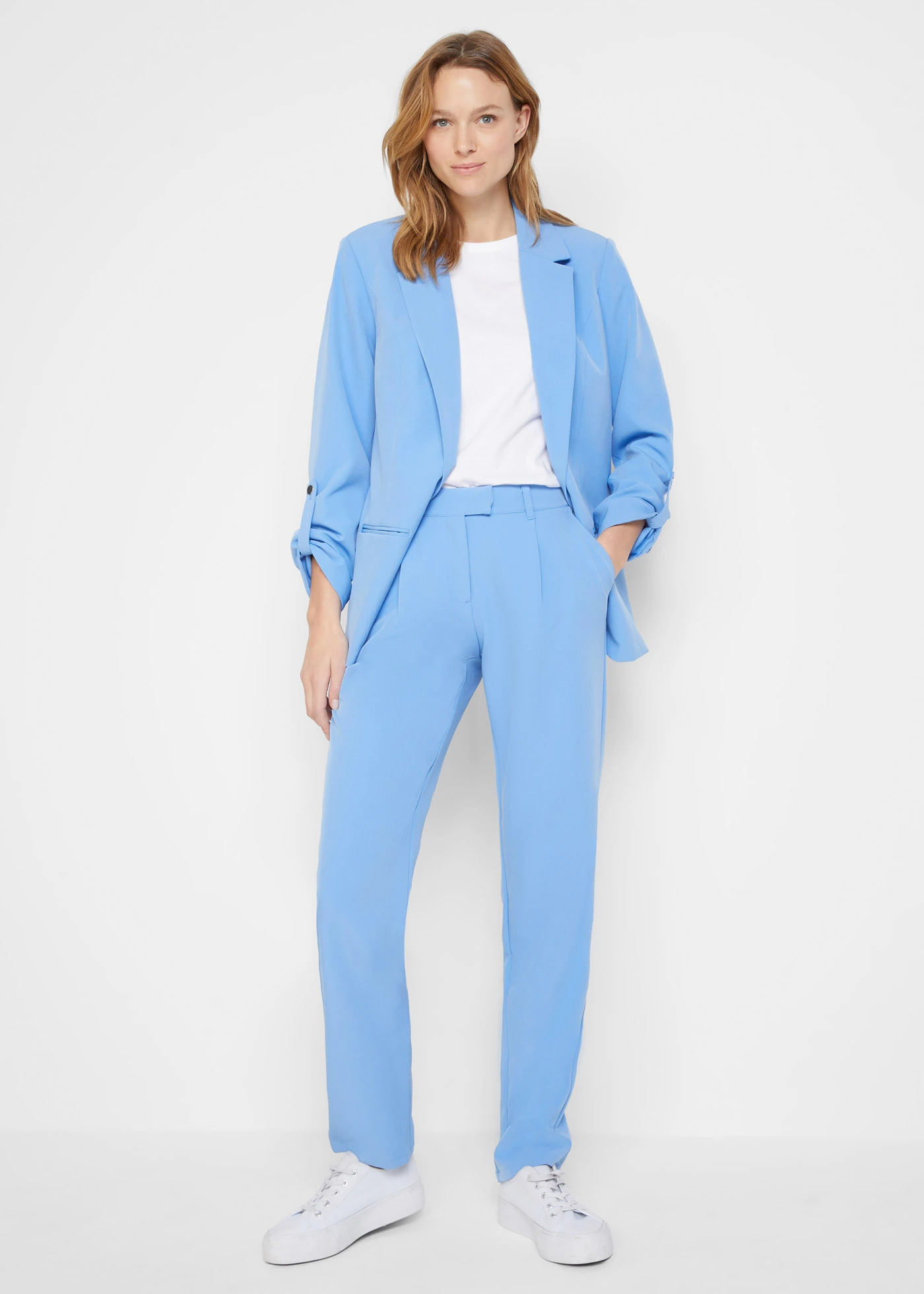 Blejzer, oversize • stredne modrá • obchod bonprix