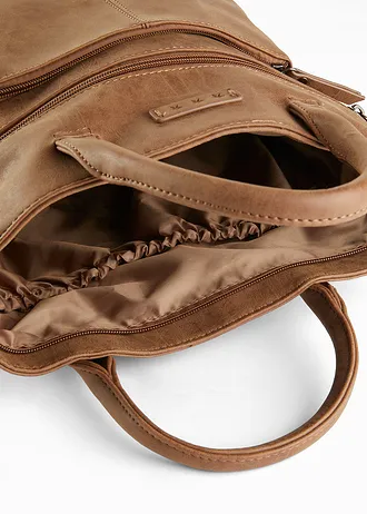 Sac à dos avec poches extérieures • cognac • Boutique bonprix