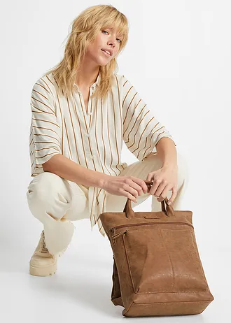 Sac à dos   à poches extérieures • cognac • Boutique bonprix