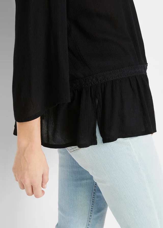 Blouse à encolure carrée • noir • product-page.page-title-suffix