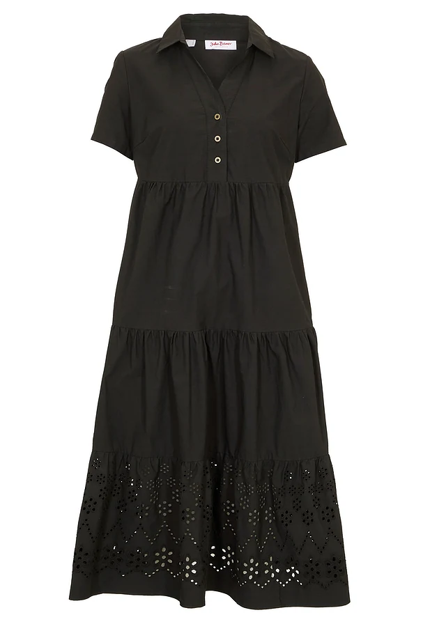 Robe 100% coton avec broderies anglaises
