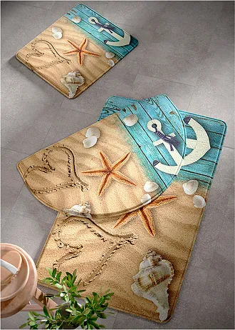 Tapis de bain à mémoire de forme • ecru • Boutique bonprix