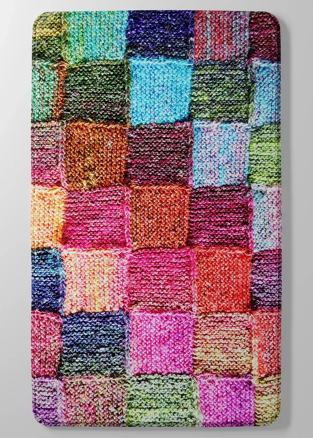 Tapis de bain à mémoire de forme, Couleur: multicolore