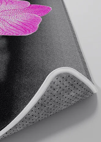 Koupelnová předložka s paměťovou pěnou, barva: šedá pink