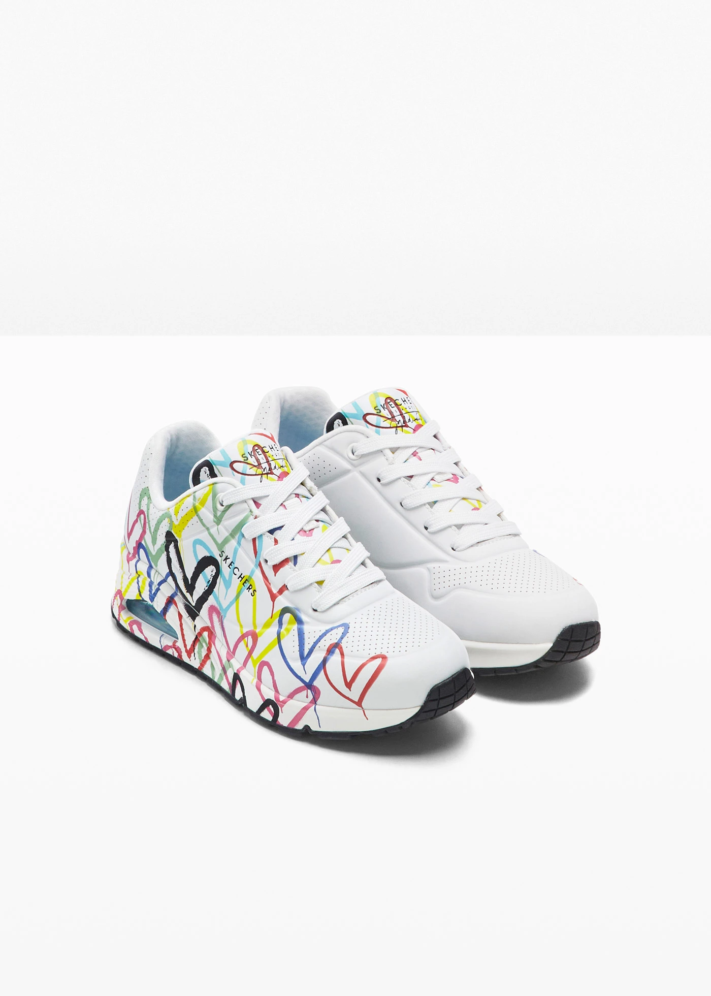 Sneakers Skechers à mémoire de forme • blanc • Boutique bonprix