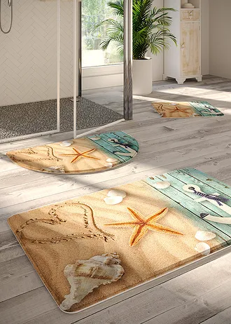 Tapis de bain à mémoire de forme • ecru • Boutique bonprix