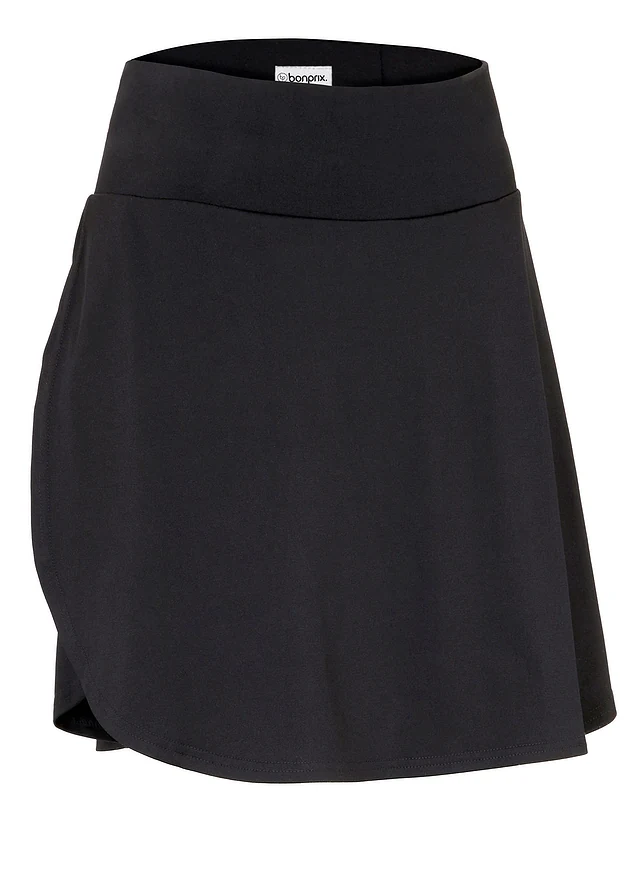 Sneldrogende sportrok met geïntegreerde biker short