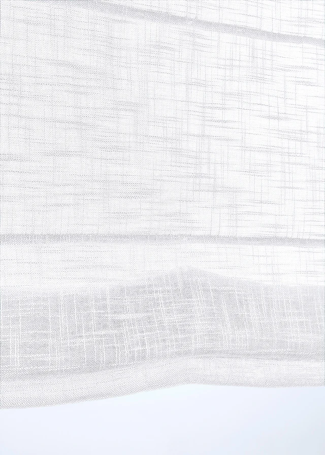 Store bateau texturé, Couleur: blanc
