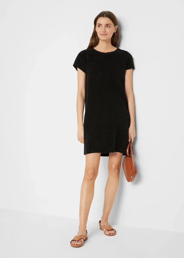 Robe en jersey éponge • noir • product-page.page-title-suffix