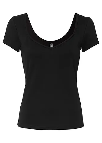 Shirt • zwart • bonprix online shop