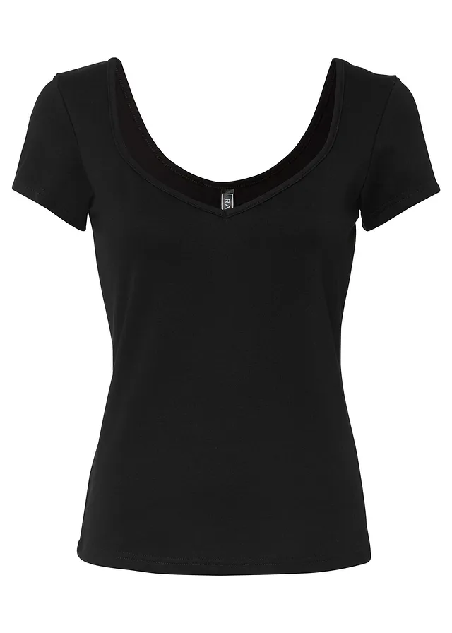 Shirt • zwart • bonprix online shop