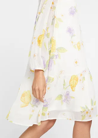 Robe à manches raglan • blanc floral • Boutique bonprix