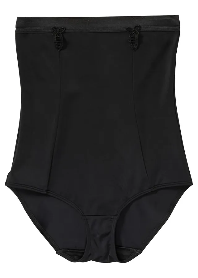 Figi panty shape z wysoką talią i silnym stopniem modelowania sylwetki • czarny • sklep bonprix