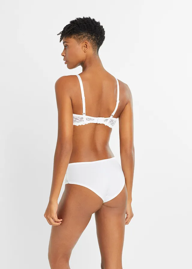 Soutien-gorge à coques, Couleur: blanc