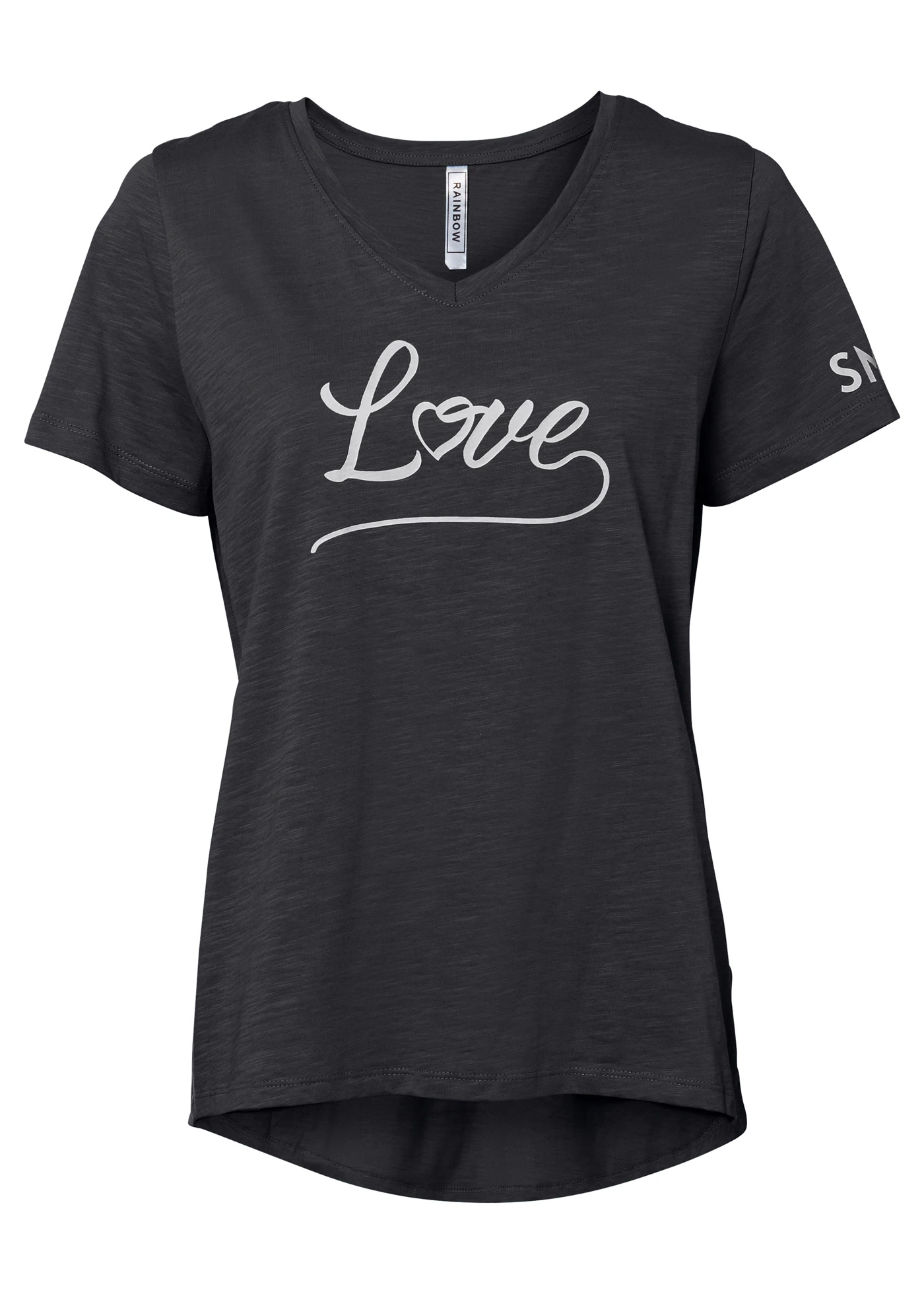 T-shirt à imprimé • noir imprimé • Boutique bonprix