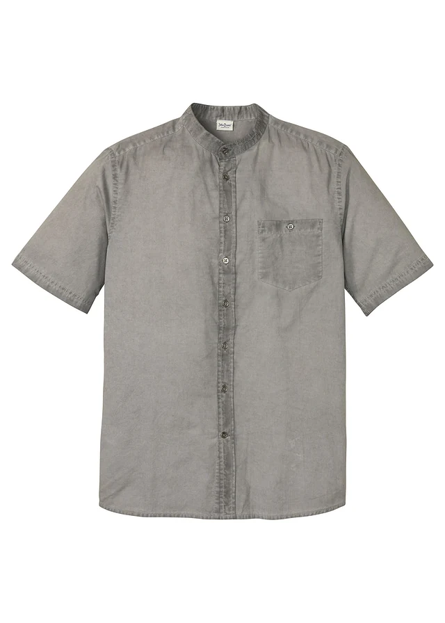Košeľa s krátkym rukávom, vypraný vzhľad