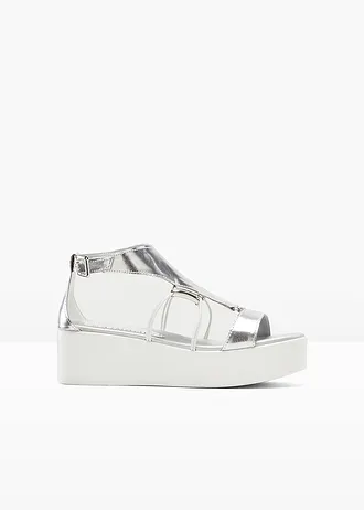 Sandale ortopedice • argintiu • magazin bonprix