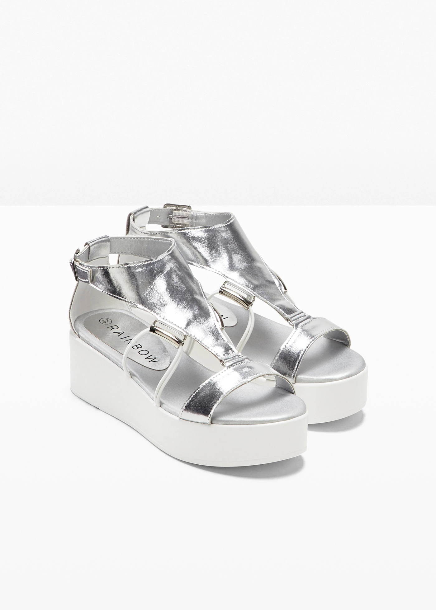 Sandale ortopedice • argintiu • magazin bonprix