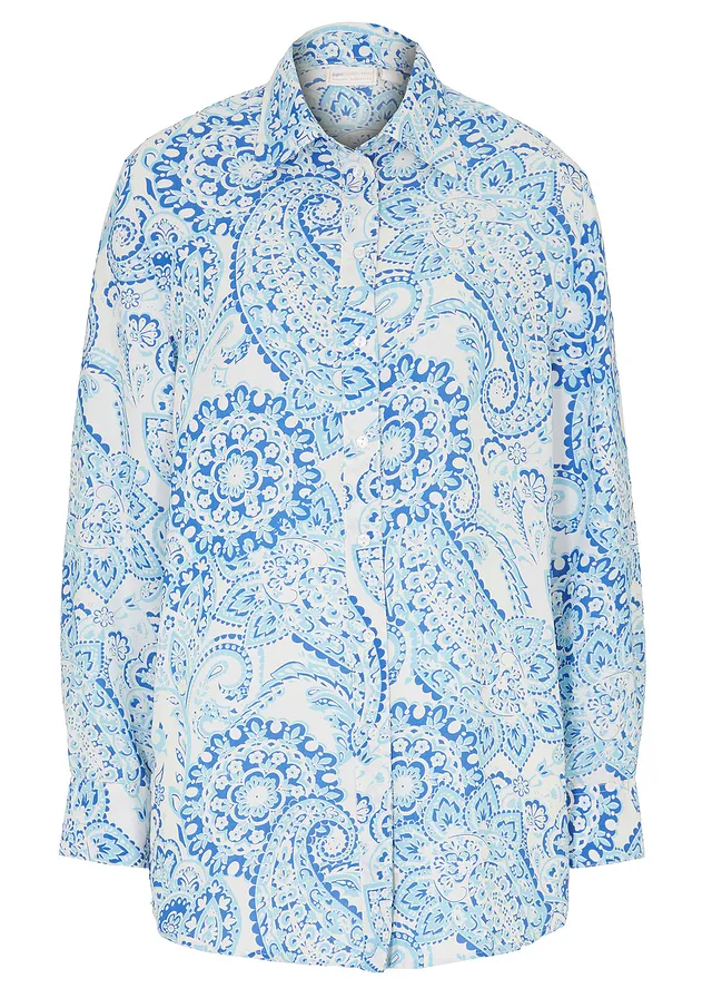 Oversize košeľová blúza