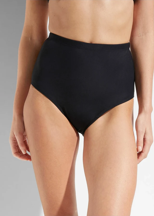 Bas de bikini sculptant taille haute, maintien léger