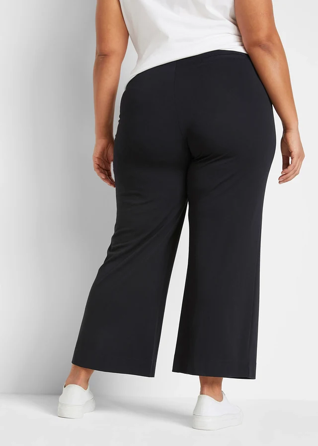 Jupe-culotte de grossesse avec jambes 7/8, Couleur: noir