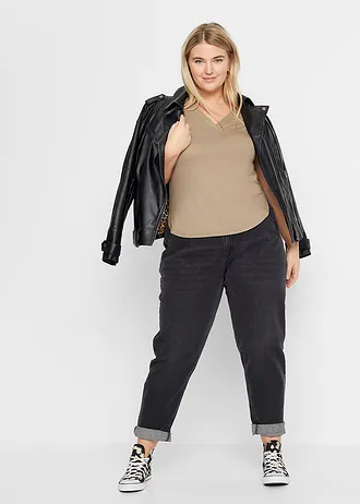 Oversize tričko, barva: světle olivová