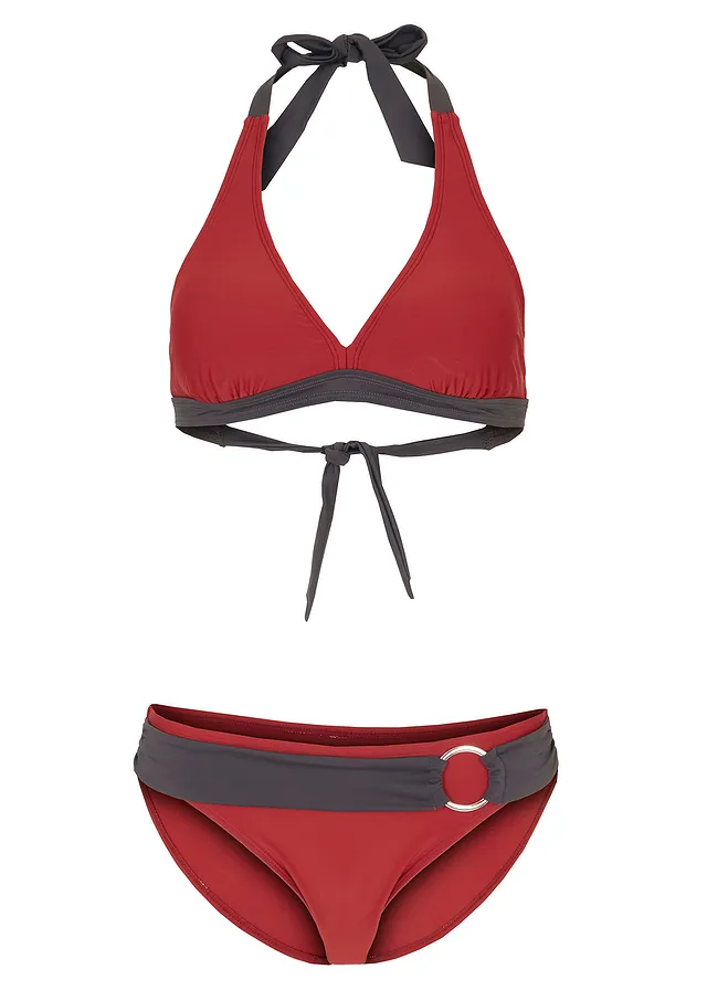 Costum baie neckholder din poliamidă reciclată (2piese)