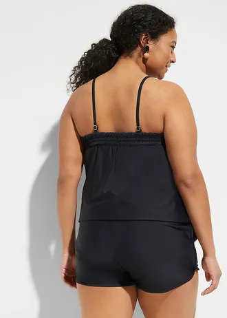 Koupací overal s integrovanými kalhotkami, barva: černá