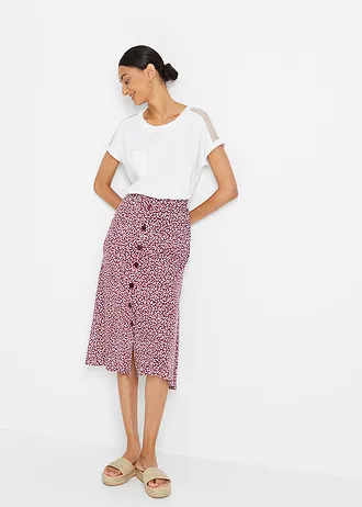 Luchtig shirt met kant • wit • bonprix online shop