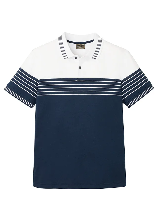 Tricou polo din jerse de bumbac pur